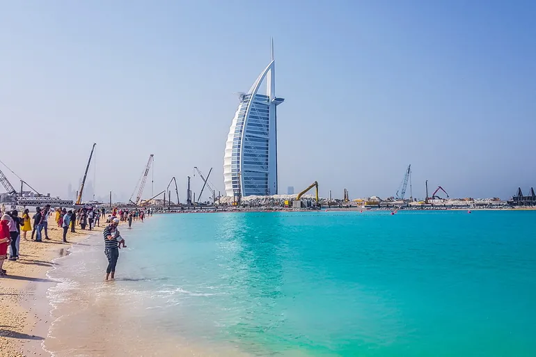 Hotel Burdž el Arab i plaža Džumeira