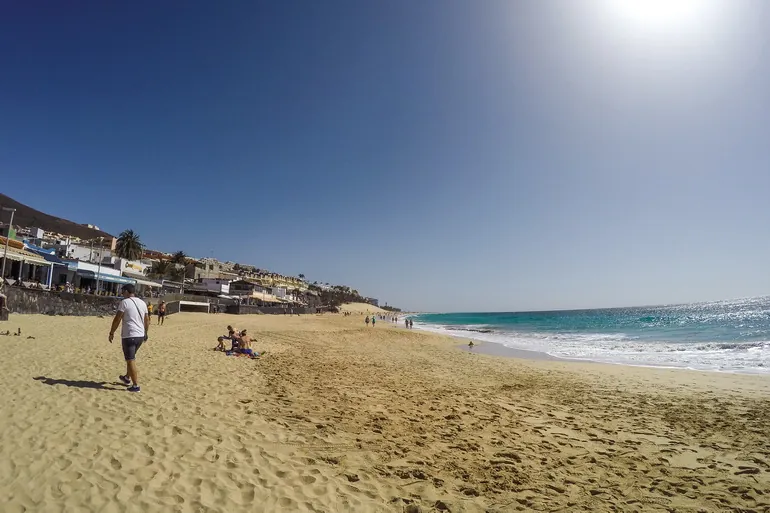Plaža u gradu Morro Jable