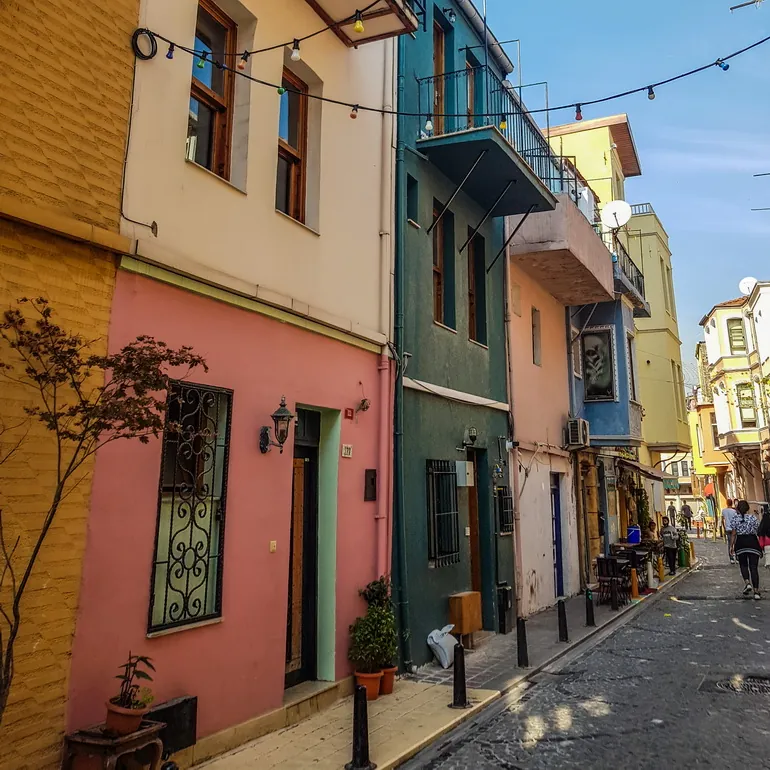 Šarene fasade u četvrti Balat