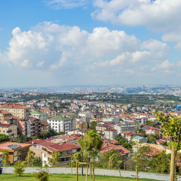 Pogled na Istanbul sa brda Čamlidža