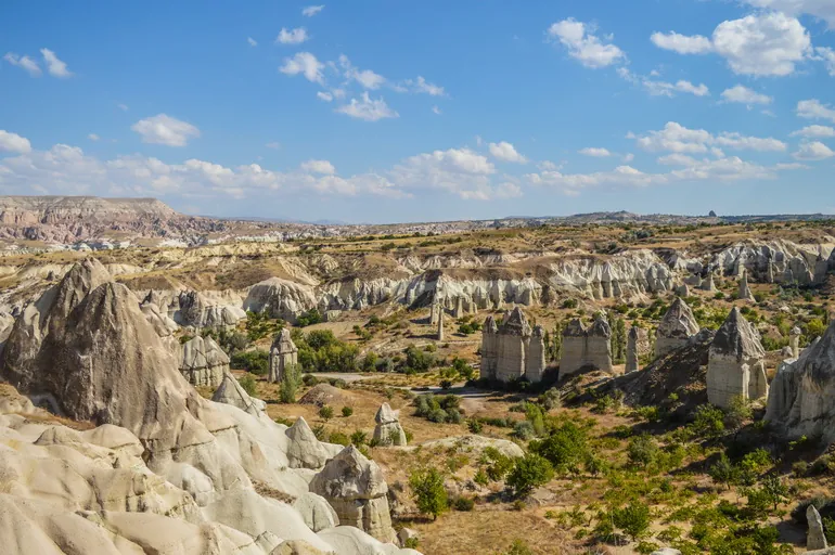 Pogled na doline Kapadokije