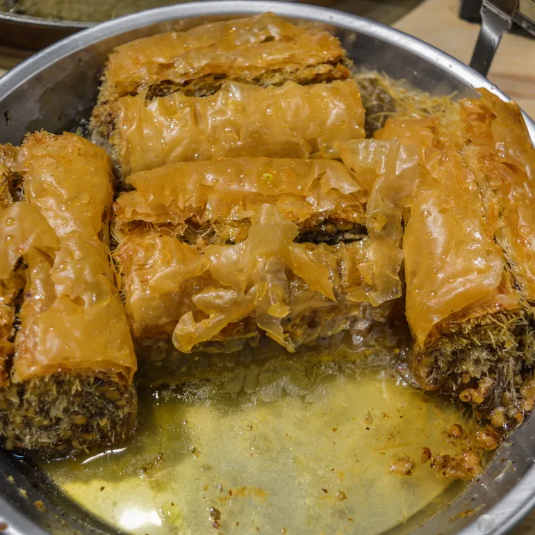 Baklava u poslastičarnici u Argostoliju