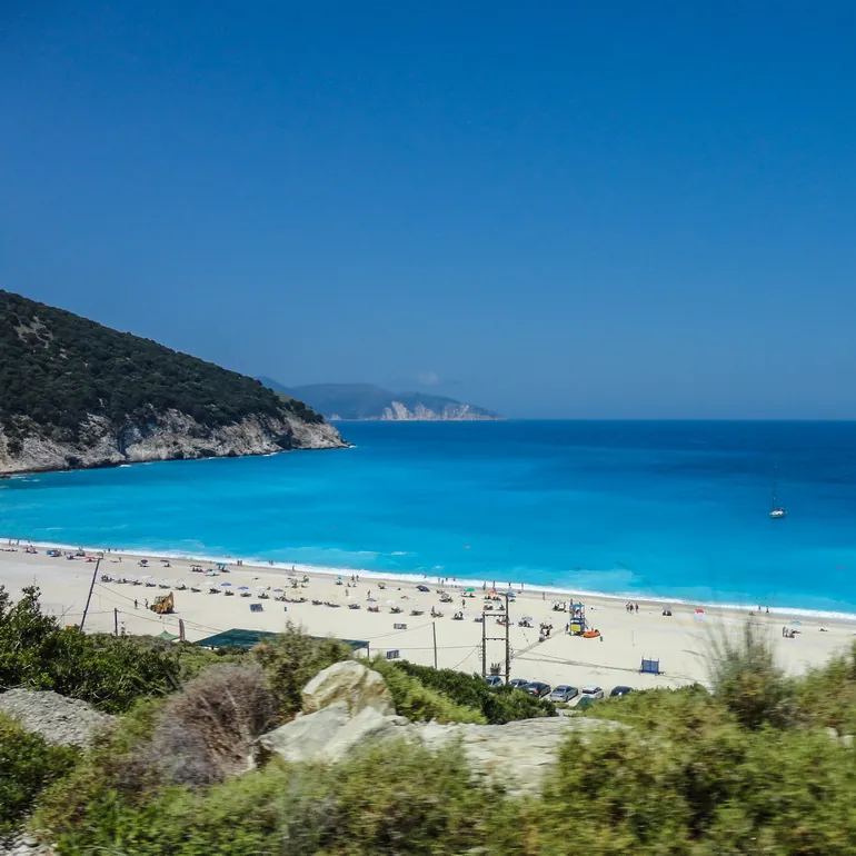 Plaža Mirtos i tirkizno Jonsko more