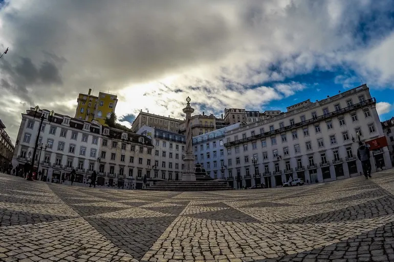 Trg Rossio u centru Lisabona