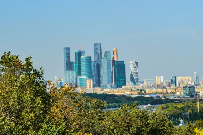 Panorama Moscow Cityja