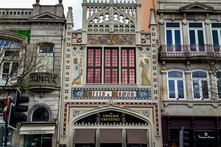 Fasada knjižare Livraria Lello