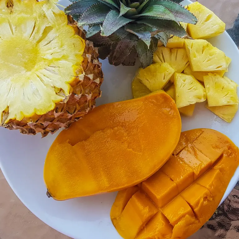 Mango i ananas