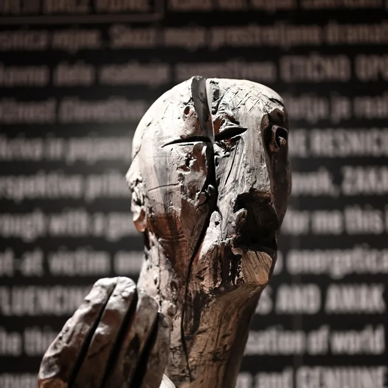 Skulptura Cirila Cesara u muzeju Velenjskog grada